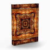 Abstracte houtaretextuur fotoblokken (Links)