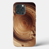 Abstracte houten kunstontwerptextuur Case-Mate iPhone case (Achterkant)