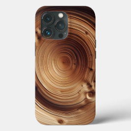 Abstracte houten kunstontwerptextuur Case-Mate iPhone case