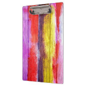  Abstracte houtschilderijen #9 Klembord (Links)