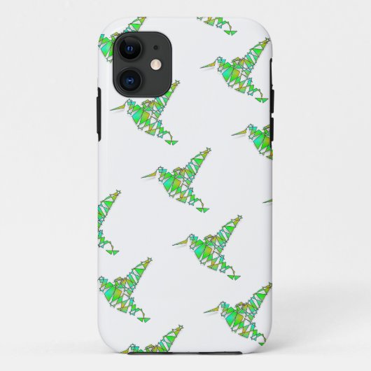 Abstracte Hummingbird Case-Mate iPhone Case (Achterkant)
