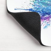 Abstracte Hummingbird Muismat (Hoek)