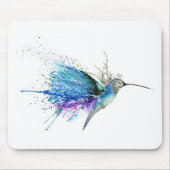 Abstracte Hummingbird Muismat (Voorkant)