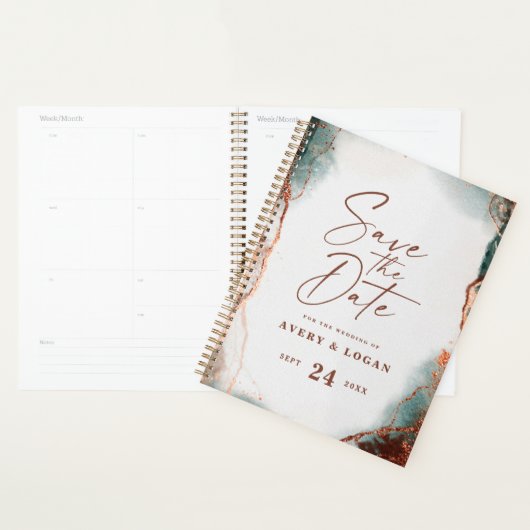 Abstracte huwelijksplannen voor etherische terra C Planner (Display)