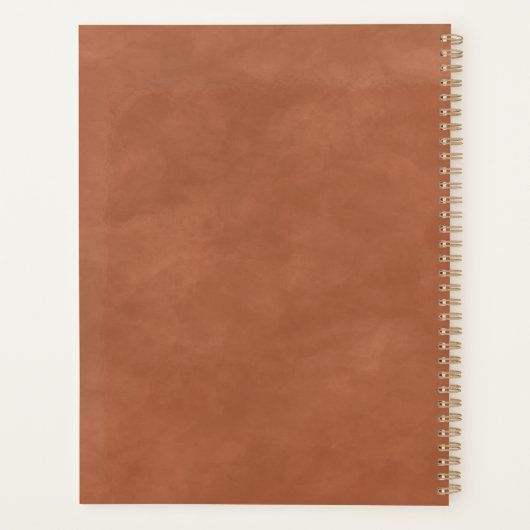 Abstracte huwelijksplannen voor etherische terra C Planner (Achterkant)