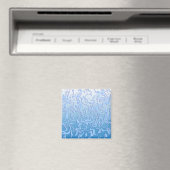 Abstracte Icy Swirl Magneet (Insitu (Vaatwasser))