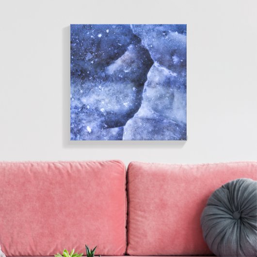 Abstracte IJskerk Canvas Afdruk (Insitu (Woonkamer))