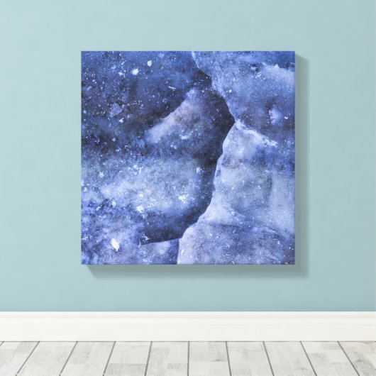 Abstracte IJskerk Canvas Afdruk (Insitu (Houten vloer))