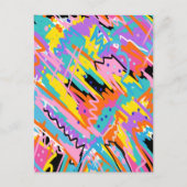 Abstracte illustratie briefkaart (Voorkant)