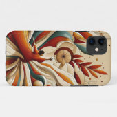 Abstracte illustratie iPhone 11 Hoesje (Achterkant (horizontaal))
