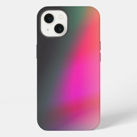Abstracte illustratie Koelgradiënt iPhone Hoesje (Achterkant)