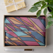 Abstracte illustratie van de Golven van de Kute & Tissuepapier (Geschenk)