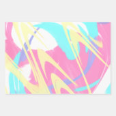 Abstracte illustratie Verf. plaat Inpakpapier Vel (Voorkant 2)