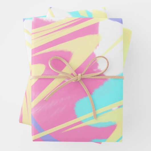 Abstracte illustratie Verf. plaat Inpakpapier Vel (In situ)