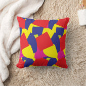 Abstracte illustratie voor kleurrijke penseel kussen (Deken)