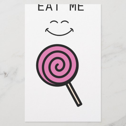 Abstracte Imposto-kleurensamenstelling Briefpapier (Voorkant)