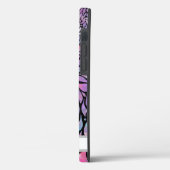 Abstracte impressionistische bladeren Case-Mate iPhone case (Achterkant / Links)