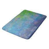 Abstracte impressionistische waterverf lievelvijve badmat (Gekanteld)