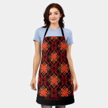 Abstracte Indonesische batik bloemmotief