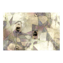 Abstracte industriële  telefoonaansluiting Afdrukk