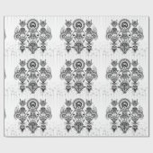 Abstracte inheemse Indische stam Cadeaupapier (Vlak)