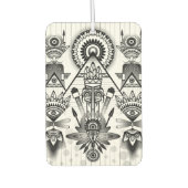 Abstracte inheemse Indische stam Luchtverfrisser (Voorkant)