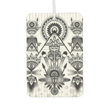 Abstracte inheemse Indische stam