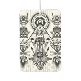 Abstracte inheemse Indische stam Luchtverfrisser