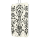 Abstracte inheemse Indische stam Luchtverfrisser (Links)