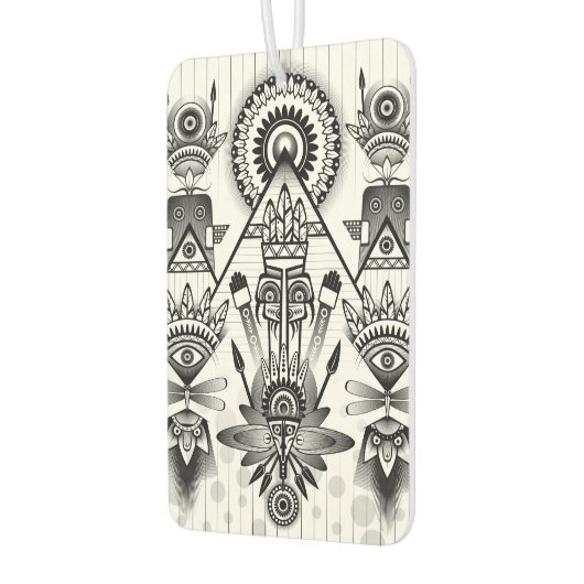 Abstracte inheemse Indische stam Luchtverfrisser (Links)