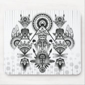 Abstracte inheemse Indische stam Muismat (Voorkant)