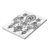 Abstracte inheemse Indische stam Notitieblok (Linkerzijde)