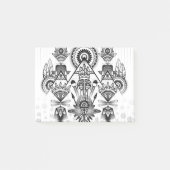 Abstracte inheemse Indische stam Post-it® Notes (Voorkant)