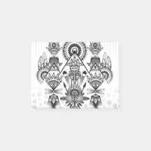 Abstracte inheemse Indische stam