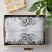 Abstracte inheemse Indische stam Tissuepapier (Geschenk)