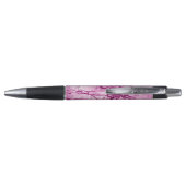 Abstracte Inked Flowers roze Lelies Pen (Achterkant)