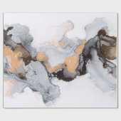 Abstracte inkt en acrylachtergrond. Trend 2018. L Cadeaupapier (Vlak)