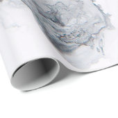 Abstracte inkt en acrylachtergrond. Trend 2018. L Cadeaupapier (Rol Hoek)