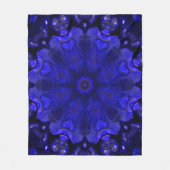 Abstracte inkt van de Borstel van de Verf Explode  Fleece Deken (Voorkant)