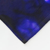 Abstracte inkt van de Borstel van de Verf Explode  Fleece Deken (Hoek)