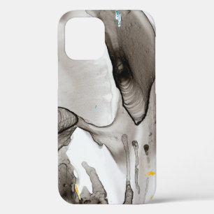 Abstracte Inktbehangschildering Case-Mate iPhone Case
