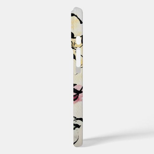 Abstracte inktkunst Case-Mate iPhone case (Achterkant / Links)