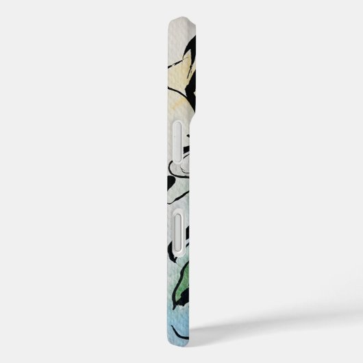 Abstracte inktkunst Case-Mate iPhone case (Achterkant / Rechts)