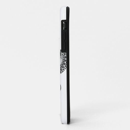 Abstracte inktpagina afdrukken Case-Mate iPhone case (Achterkant/links)