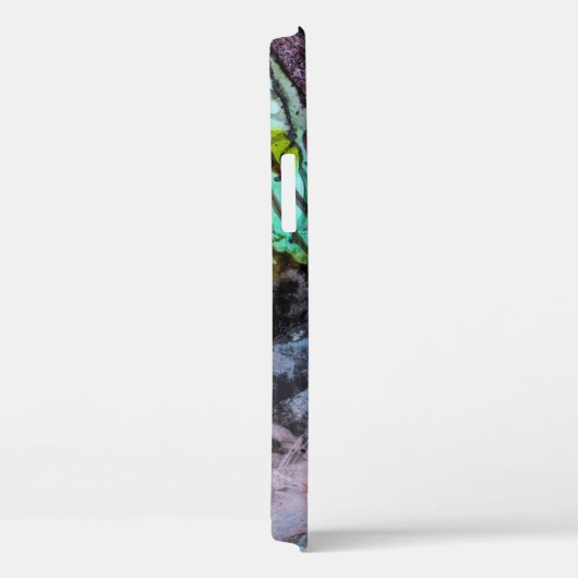 Abstracte inktstructuur op achtergrond Case-Mate iPhone case (Achterkant / Rechts)
