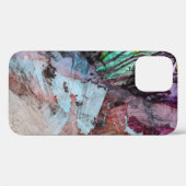 Abstracte inktstructuur op achtergrond Case-Mate iPhone case (Achterkant (horizontaal))