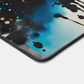 Abstracte inktverf bureaumat (Hoek)