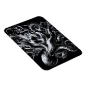 Abstracte inktvloeistof Octopus Kraken Magneet (Rechterzijde)