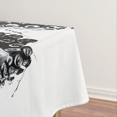 Abstracte inktvloeistof Octopus Kraken Tafelkleed (Voorbeeld)