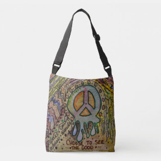 Abstracte Inner Peace Crossbody Bag Crossbody Tas